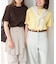 《3点セット》Two Tシャツ/レーススカーフ SET