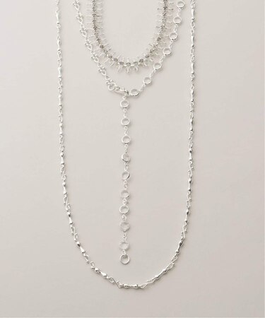 Soierie / ソワリー Fantasy layered necklace(3set)