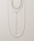 Soierie / ソワリー Fantasy layered necklace(3set)