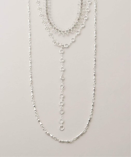 Soierie / ソワリー Fantasy layered necklace(3set)