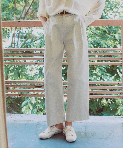 Higuchi*S 2タックツイルパンツ