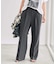 ダブルクロス1タックパンツ