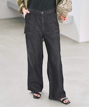 5 1/2 PATCH LOOSEFIT DENIM