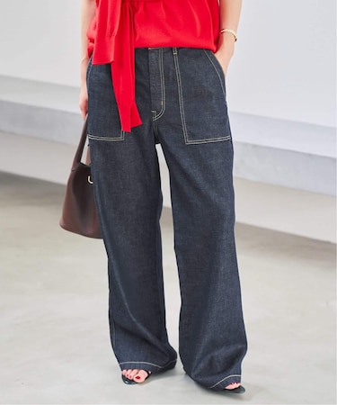5 1/2 PATCH LOOSEFIT DENIM