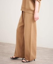 スウェットライクニットパンツ
