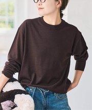 《新色有り / 追加》18G クルーネックプルオーバー