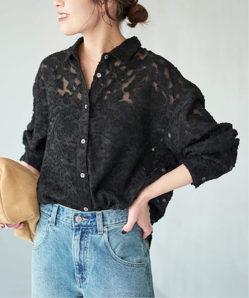 新色有り / 追加》シアージャガードシャツ｜スピックアンドスパンの