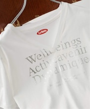 《別注》La Hutte / ラ ユット V neck Tee*