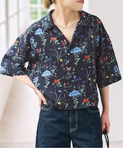 TICCA / ティッカ 別注フラワープリントシャツ