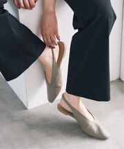 《WEB限定カラー有り》Spick & Span スプリングバックフラット