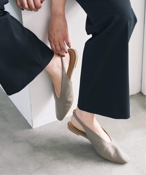 《WEB限定カラー有り》Spick & Span スプリングバックフラット