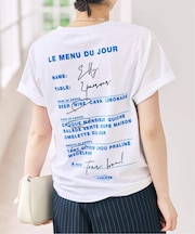 TRICOMER /トリコメル FRENCH LOGO TEE