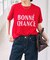 TRICOMER /トリコメル FRENCH LOGO TEE