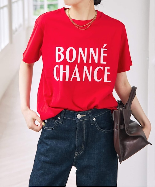 TRICOMER /トリコメル FRENCH LOGO TEE