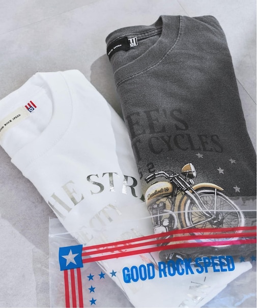 《追加 / 2枚セット》GOOD ROCK SPEED / グッドロックスピード 別注PACKTEE