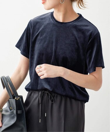 TA / PEベロアTシャツ