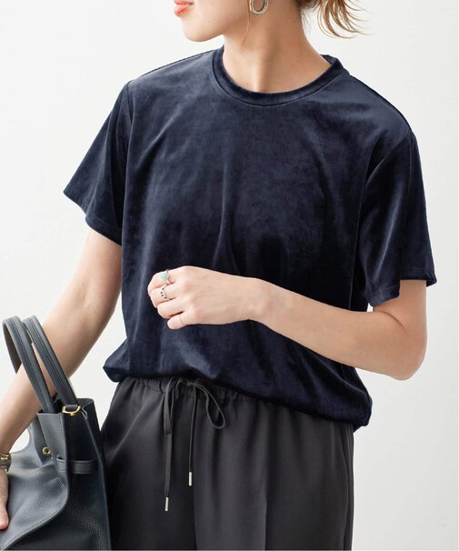 TA / PEベロアTシャツ
