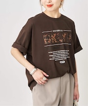 《新色 / 追加》ロゴオーバーTシャツ