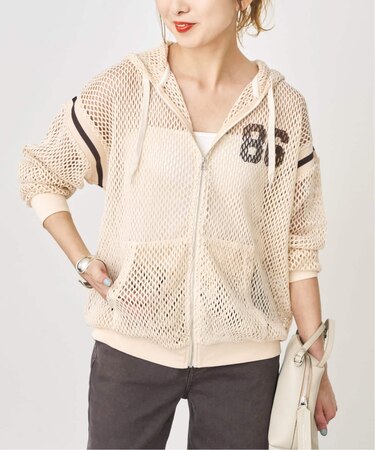 《別注》athletic wear MASON メッシュパーカー*