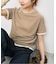 ベロアレイヤードTシャツ