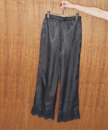 《別注カラー有り》ARCHIVE STANCE / アーカイブスタンス lace hem pants