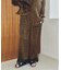 《別注カラー有り》ARCHIVE STANCE / アーカイブスタンス lace hem pants