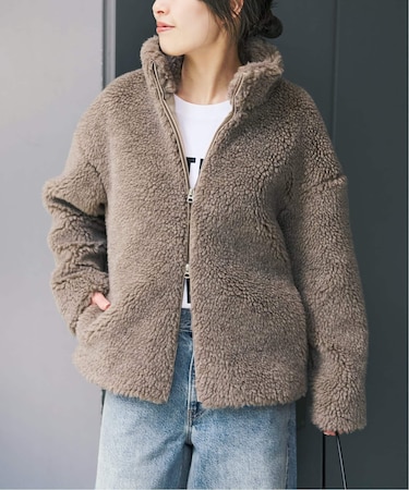 TICCA / ティッカ WOOLファーブルゾン