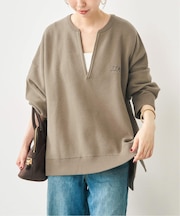 《WEB限定カラー有り / 追加》J.J.mercer 別注キーネックプルオーバー