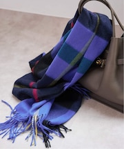 Spick & Span カシミヤチェックストール