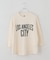 I LOVE LA / アイラブエルエー waffle raglan 2/3sleeve