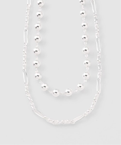 Soierie / ソワリー Chrome spike necklace(2P)｜スピックアンドスパン