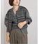 PROVOKE/プロヴォーク fair isle cocoon cardigan