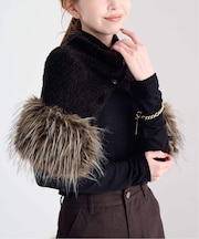 PROVOKE/プロヴォーク transform fake fur knit
