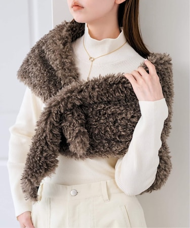 HELEN MOORE/ヘレンムーア FUR SCARF