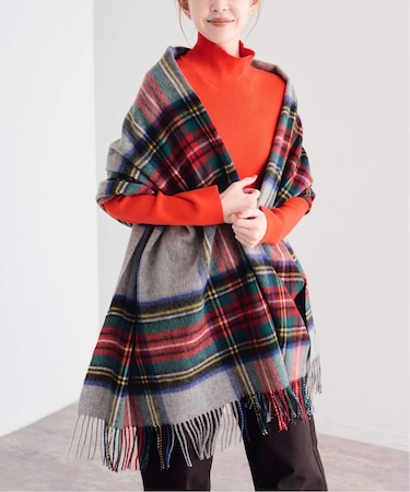 TWEEDMILL/ツイードミル チェックストール
