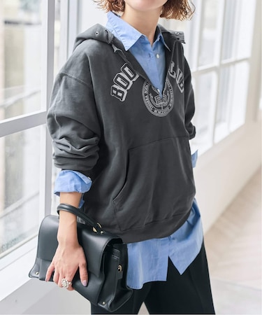 《別注》BOOK CLUB / ブッククラブ Vtg. Cut Off Sweat Hoodi