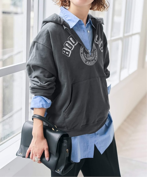 《別注》BOOK CLUB / ブッククラブ Vtg. Cut Off Sweat Hoodi