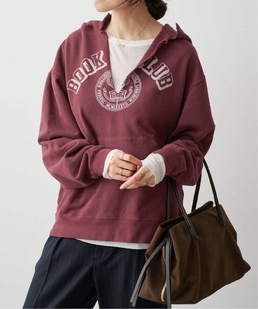 《別注》BOOK CLUB / ブッククラブ Vtg. Cut Off Sweat Hoodi