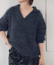 《別注》TRICOTS JEAN MARC / トリコットジーンマルク 襟付きプルオーバー