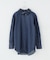 crinkle crinkle crinkle / indigo frill collar shirts