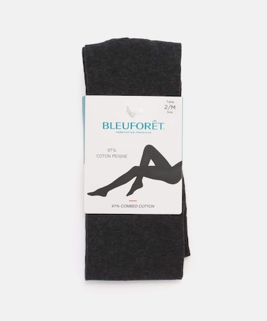 BLEU FORET / ブルーフォレ  velvet combed cotton tights