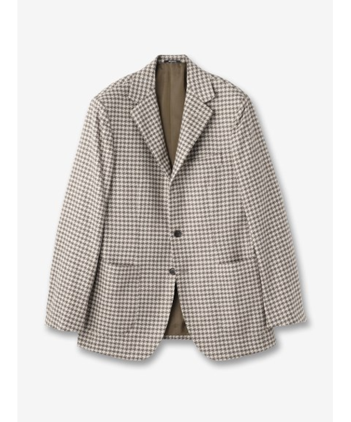 【CS】ストレッチ ガンクラブチェックジャケット