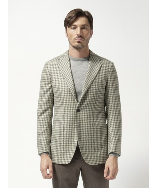 【CS】ストレッチ ガンクラブチェックジャケット