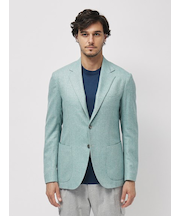 【IZG】ヘリンボーン柄 ウールジャケット