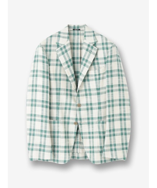 【IZ】四者混チェックジャケット
