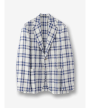 【IZ】四者混チェックジャケット