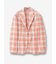 【IZ】四者混チェックジャケット