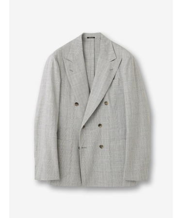 【IZG】四者混チェックジャケット