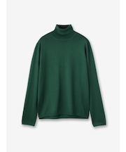 【27ゲージ】ウール タートルネックニット