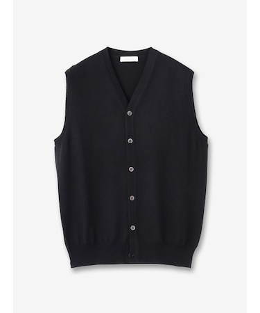 【27ゲージ】Vネックニットベスト